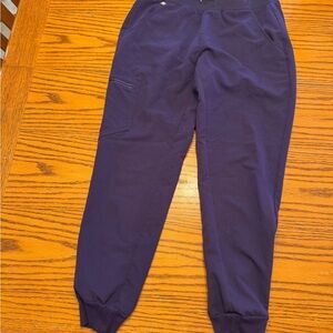 Figs Deep Purple Technical Joggers small/petite
